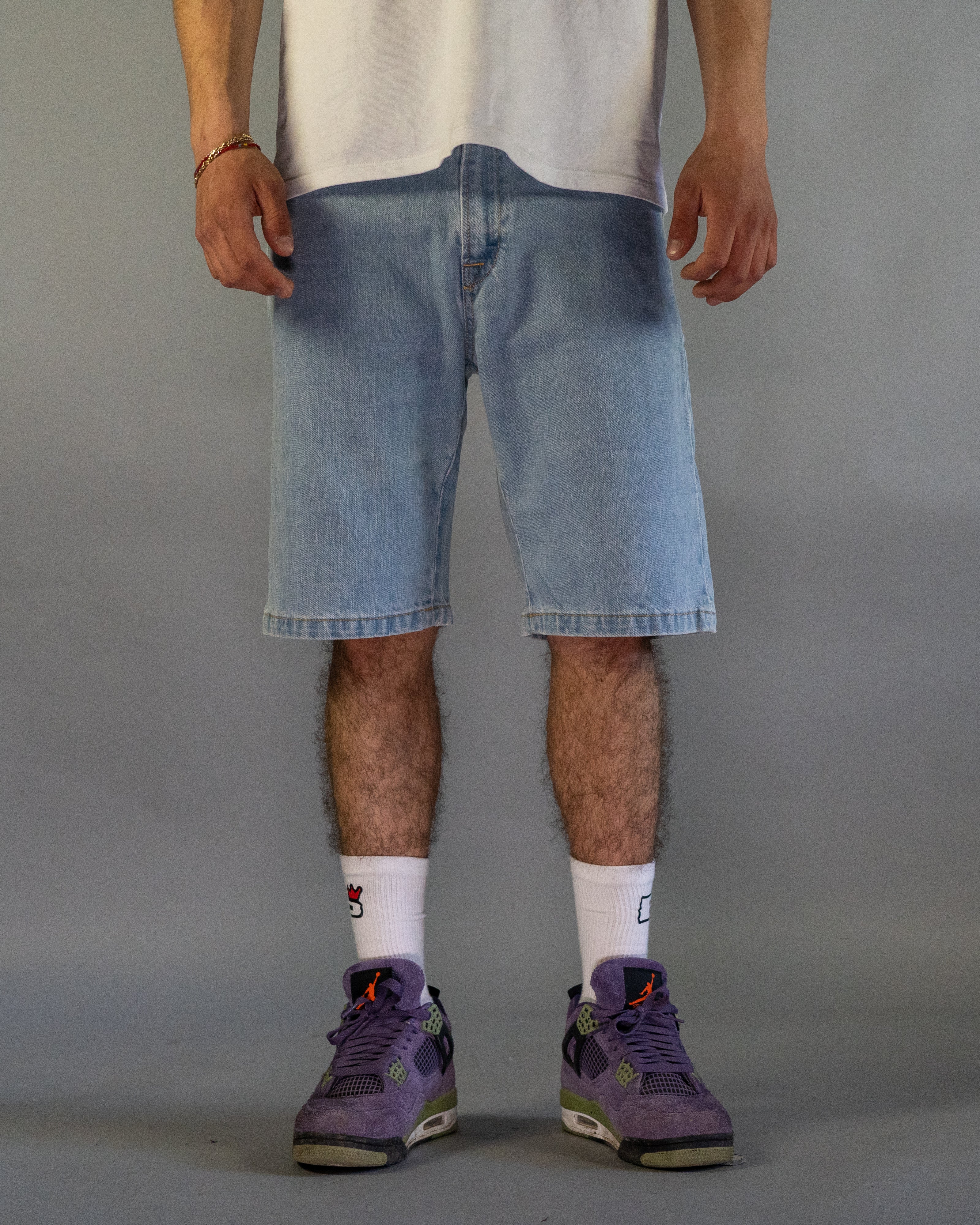 VEGAS LIGHT DENIM - Shorts Outlet