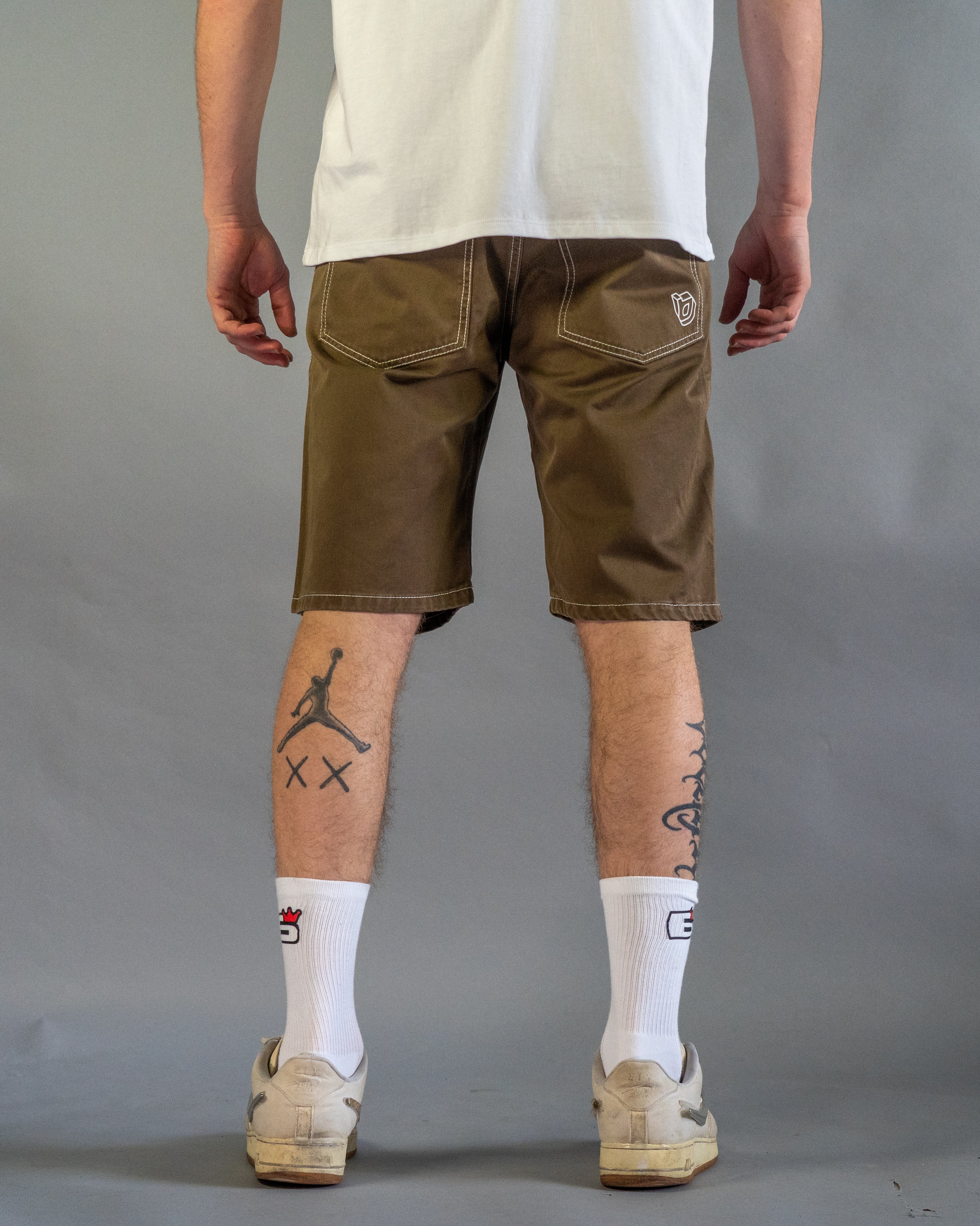 RODEO GABARDINE BROWN - Shorts Outlet