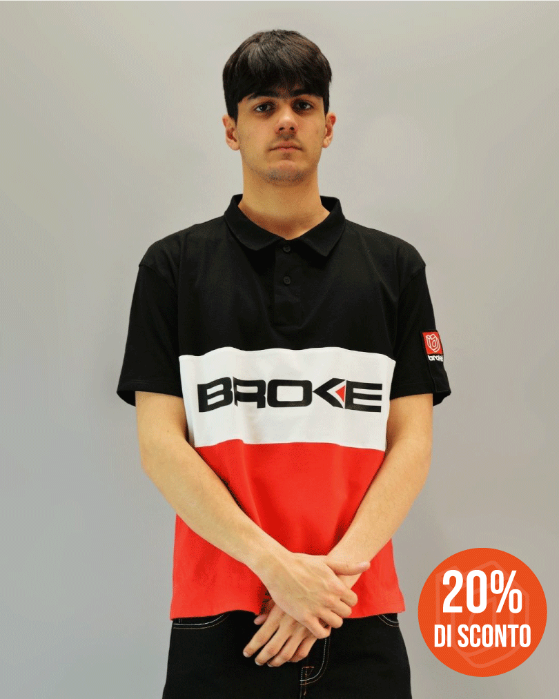 SPORT BLACK RED - Polo