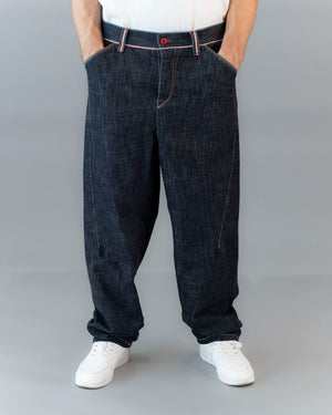 PANTS LINEA DENIM CIMOSA BLU