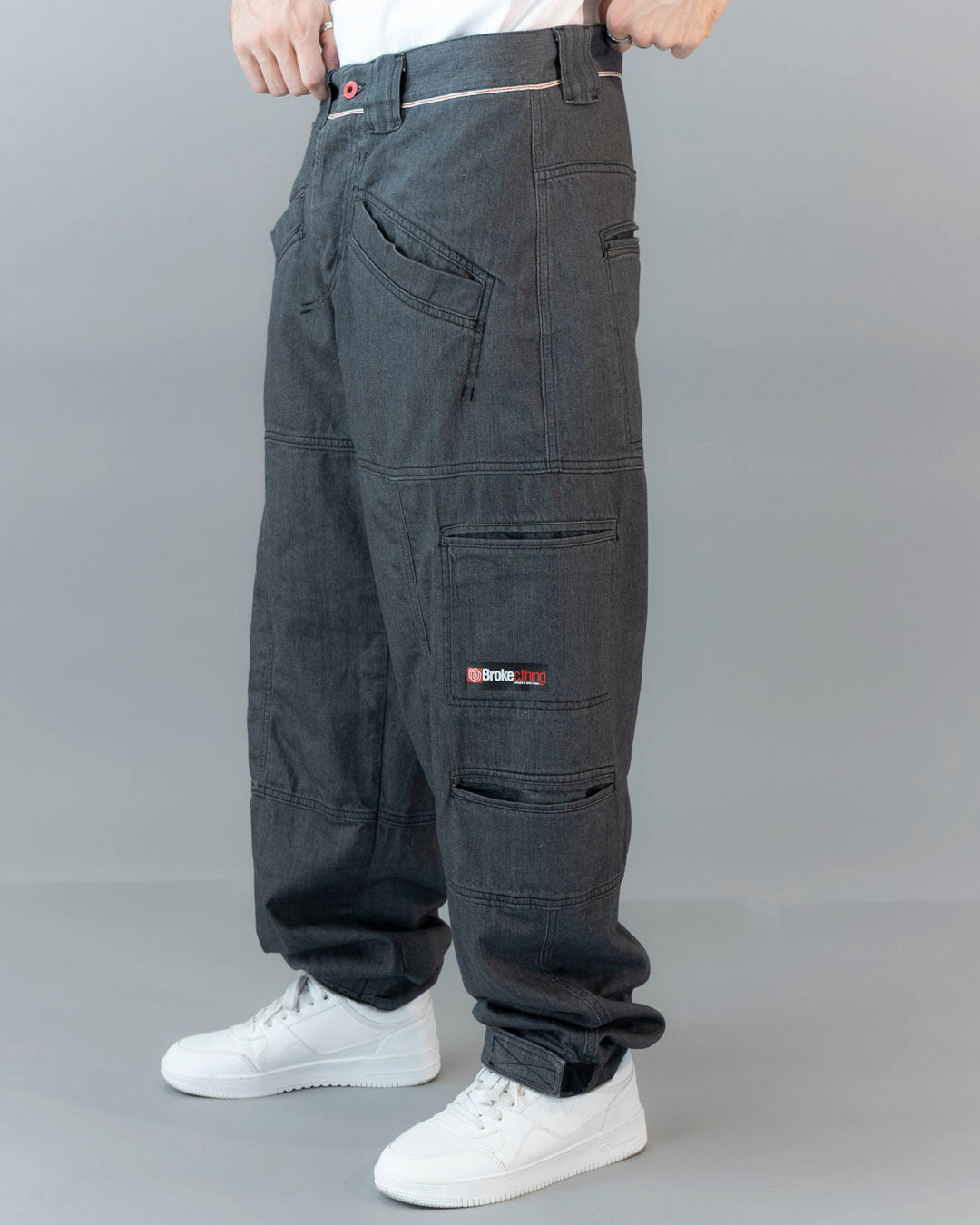 PANTS SHAKY DENIM CIMOSATO GREY