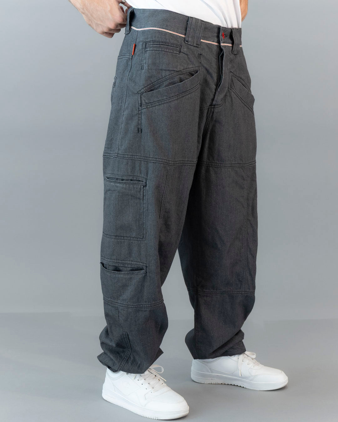 PANTS SHAKY DENIM CIMOSATO GREY