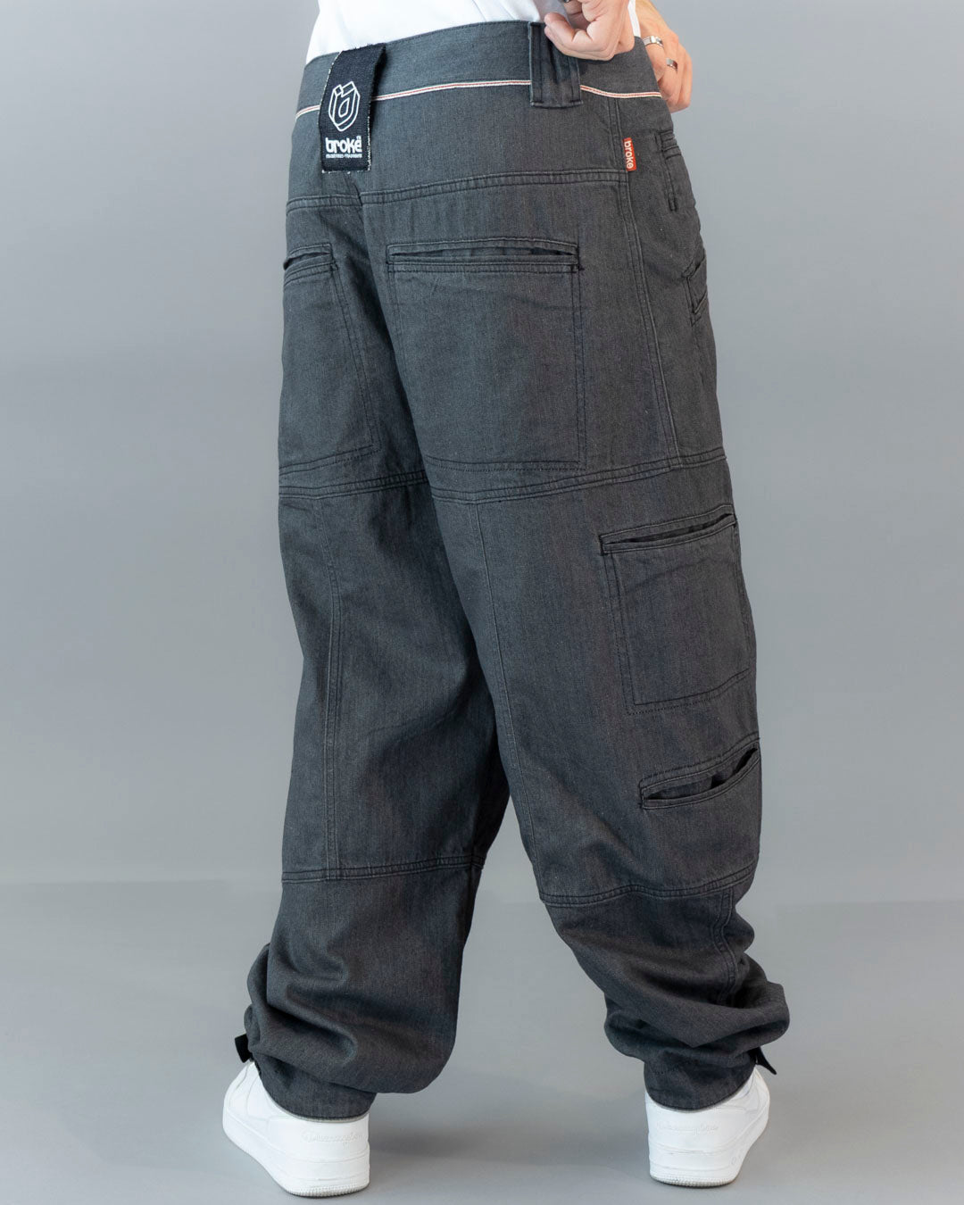 PANTS SHAKY DENIM CIMOSATO GREY
