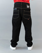 PANTS ROCK "B" BULL DENIM BLACK