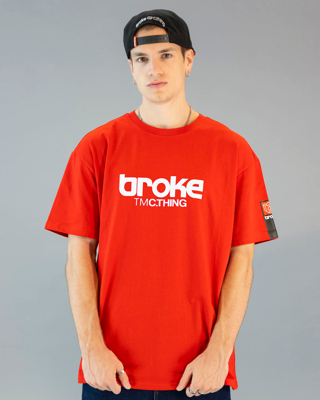 T-shirt Broke White sur pack de 2 