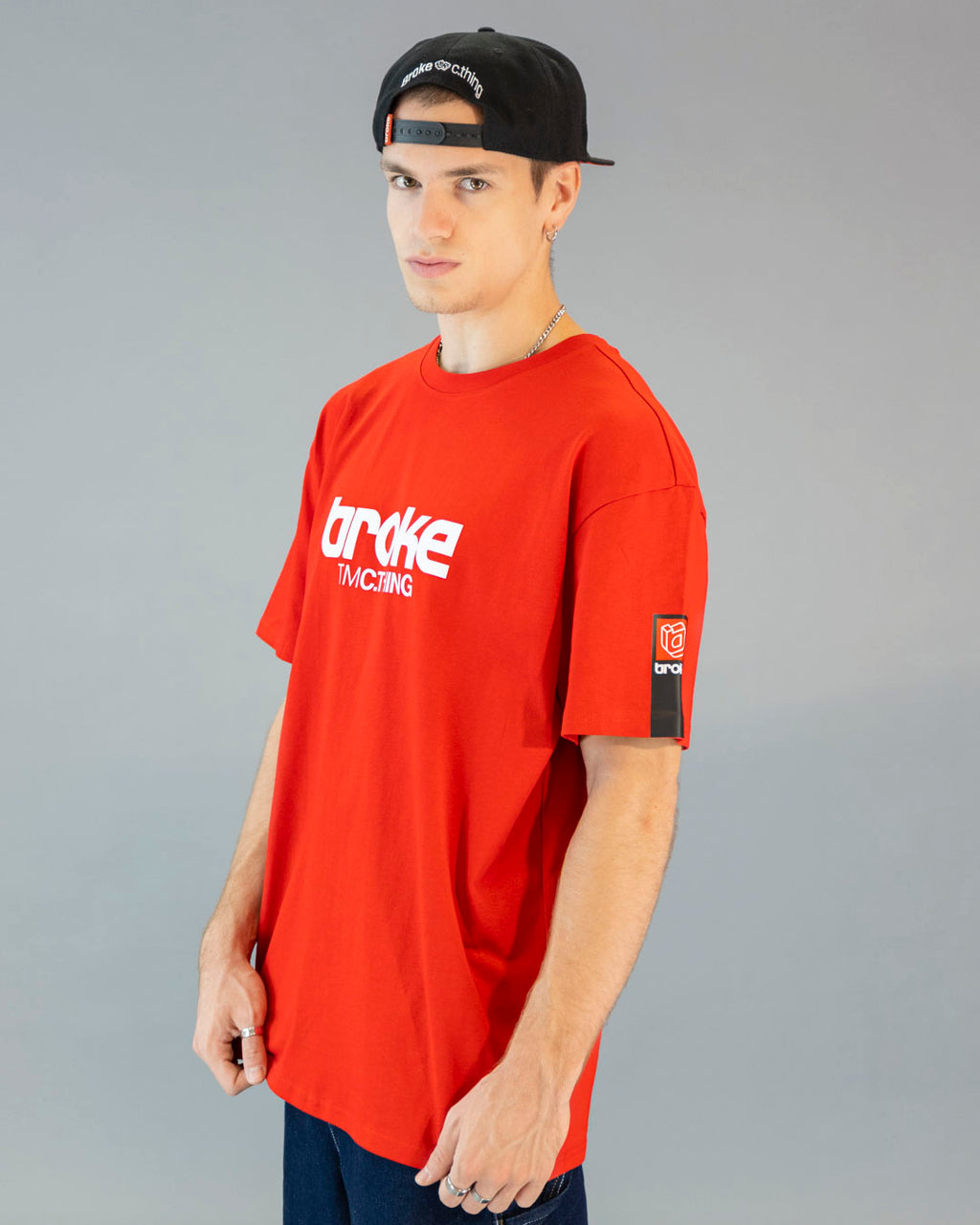 T-shirt Broke White sur pack de 2 