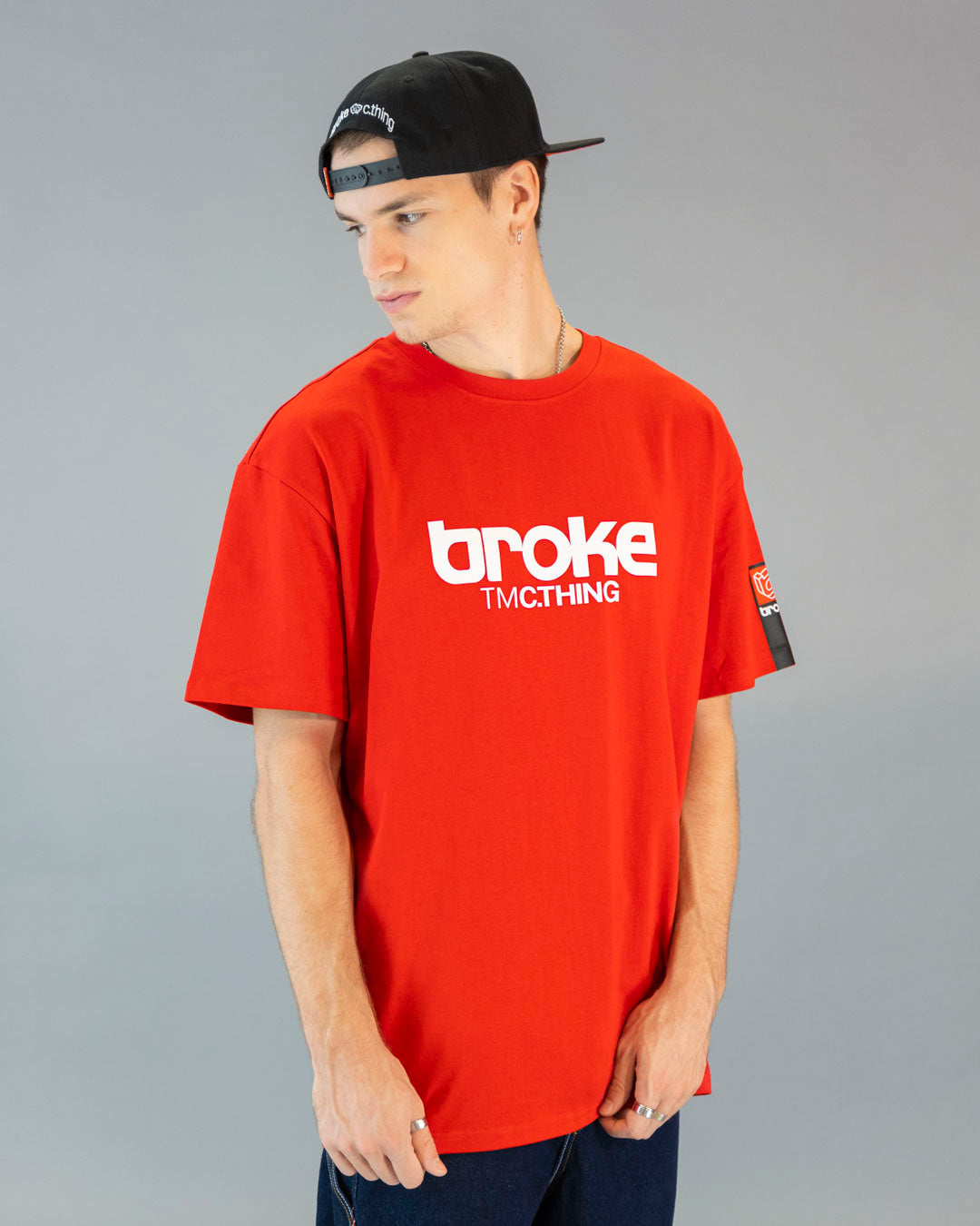 T-shirt Broke White sur pack de 2 