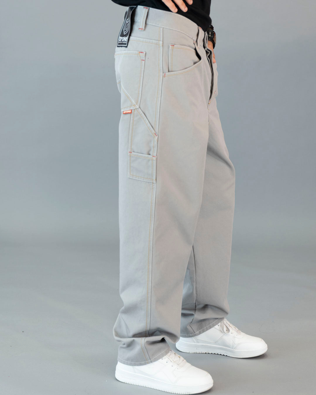 PANTS GABARDINE NEW STAR GREY