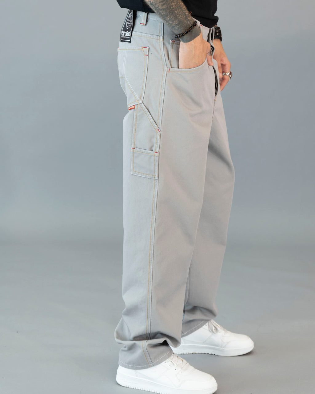 PANTS GABARDINE NEW STAR GREY