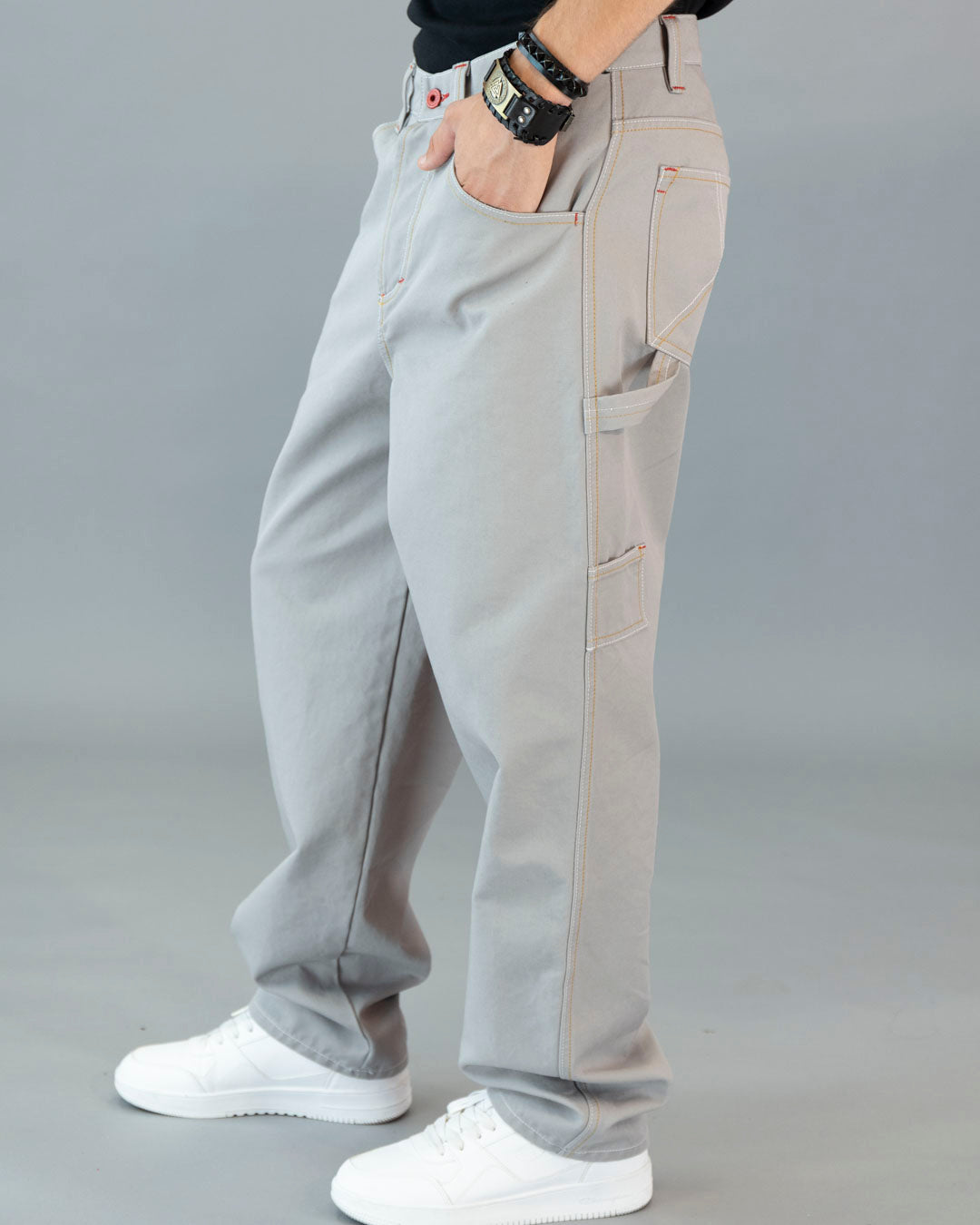 PANTS GABARDINE NEW STAR GREY