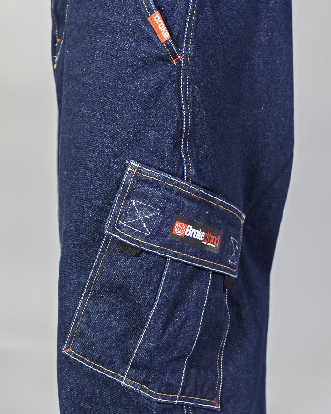 Pantalon Dikye en gabardine grise 