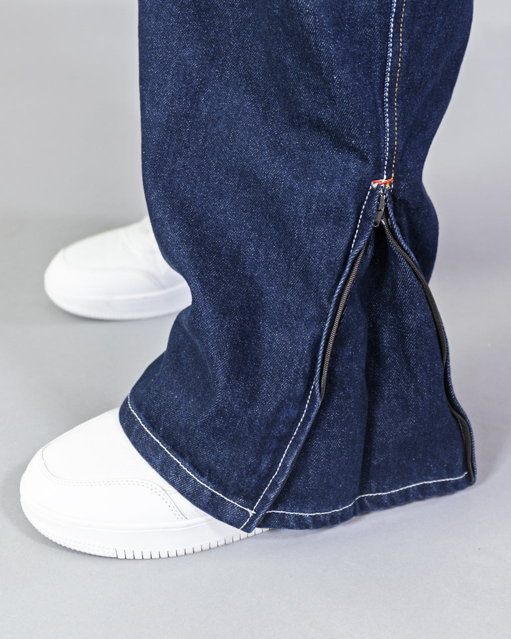 Pantalon Dikye en gabardine grise 