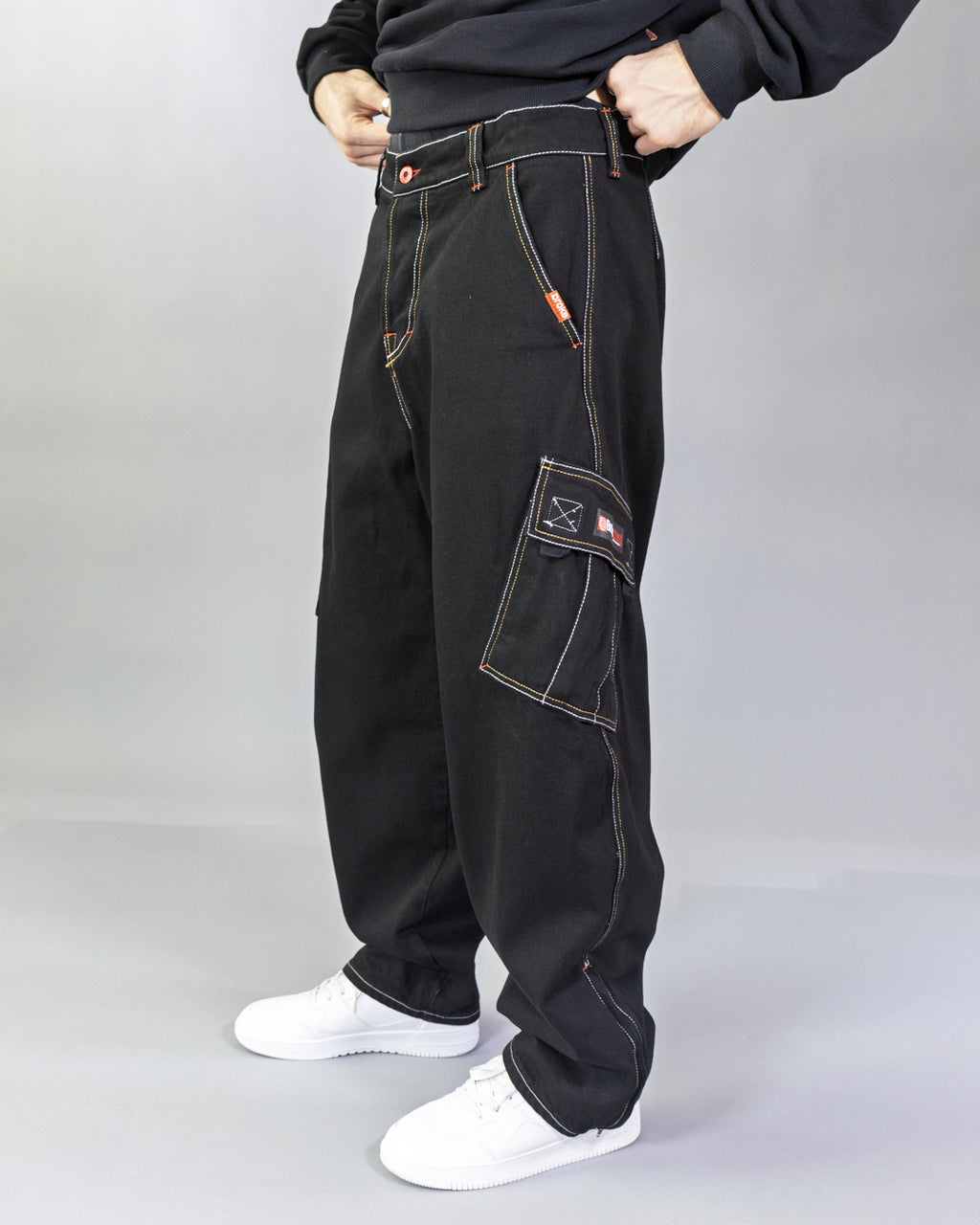 Pants New Dikye in Bull Denim Black