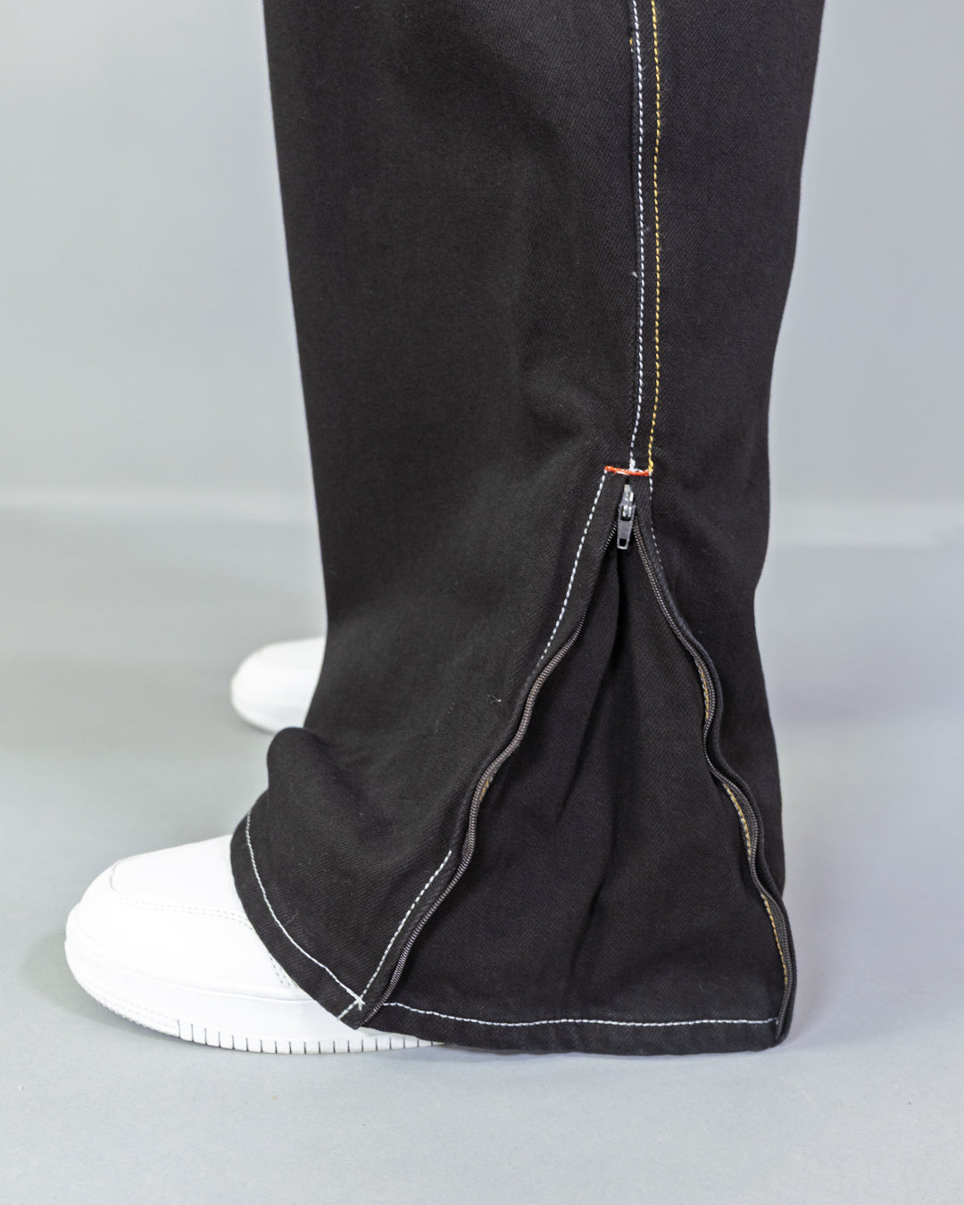 Pantalon Dikye en gabardine grise 