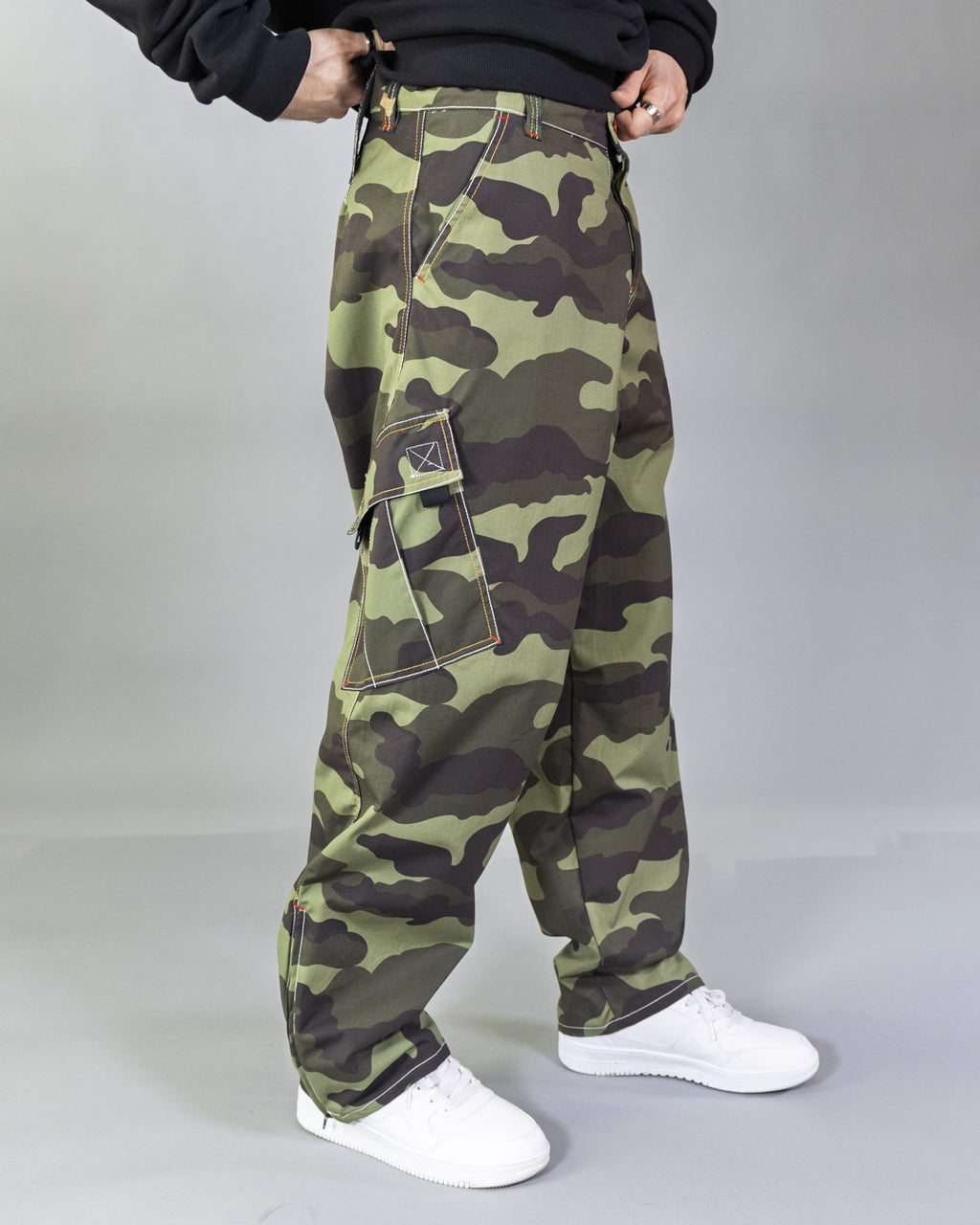 Pants New Dikye in Rip-Stop Camouflage