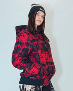 BOMBER FEMME PANNO ROUGE