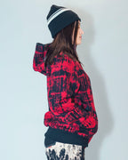 BOMBER FEMME PANNO ROUGE