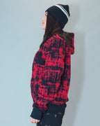 BOMBER FEMME PANNO ROUGE