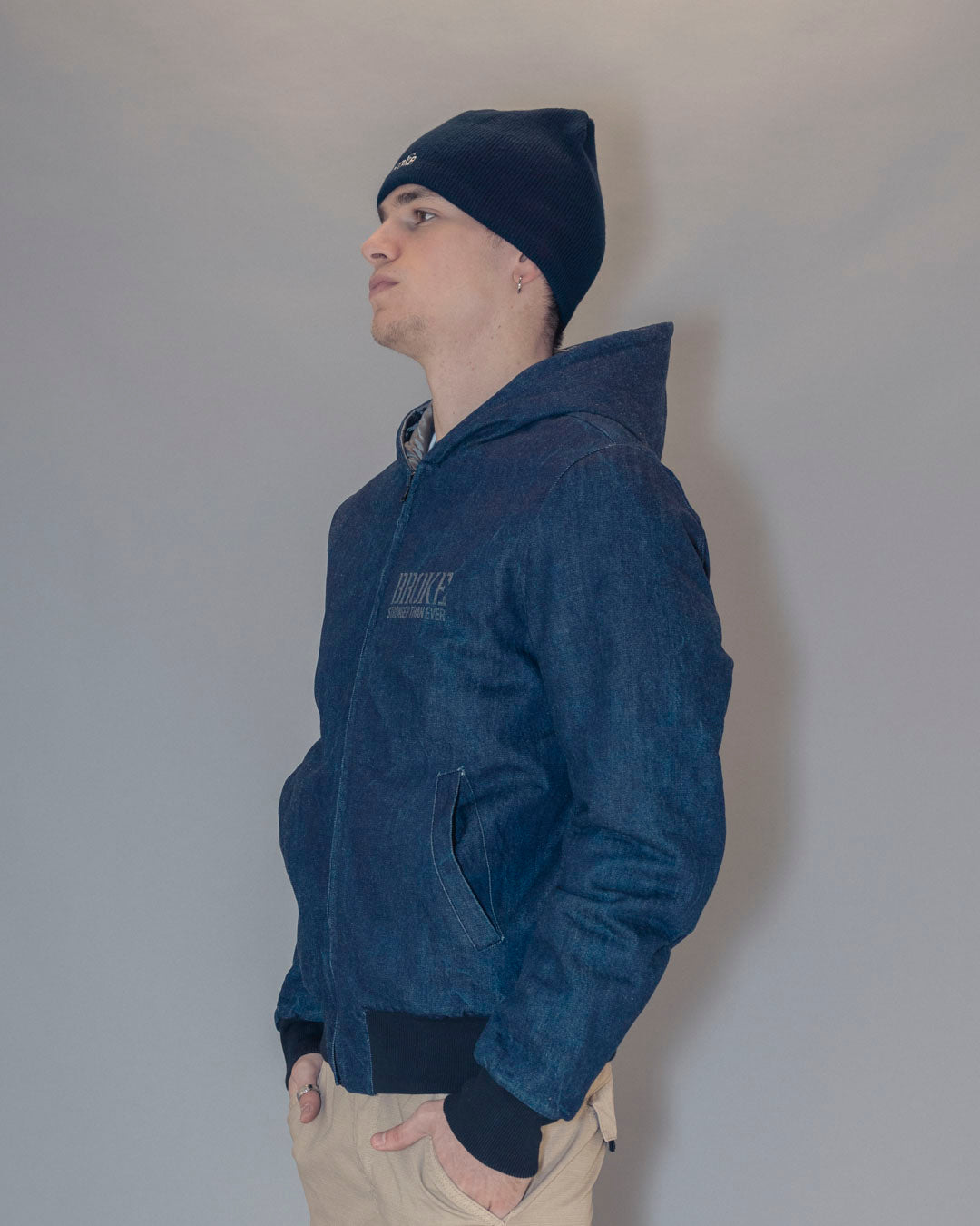 JACKET BARRON DENIM BLU CIMOSA