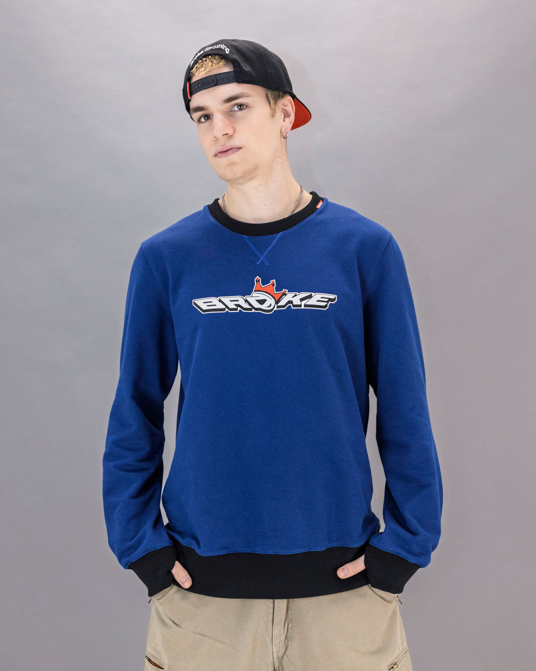 SWEAT ROYAL BLUE CREWNECK