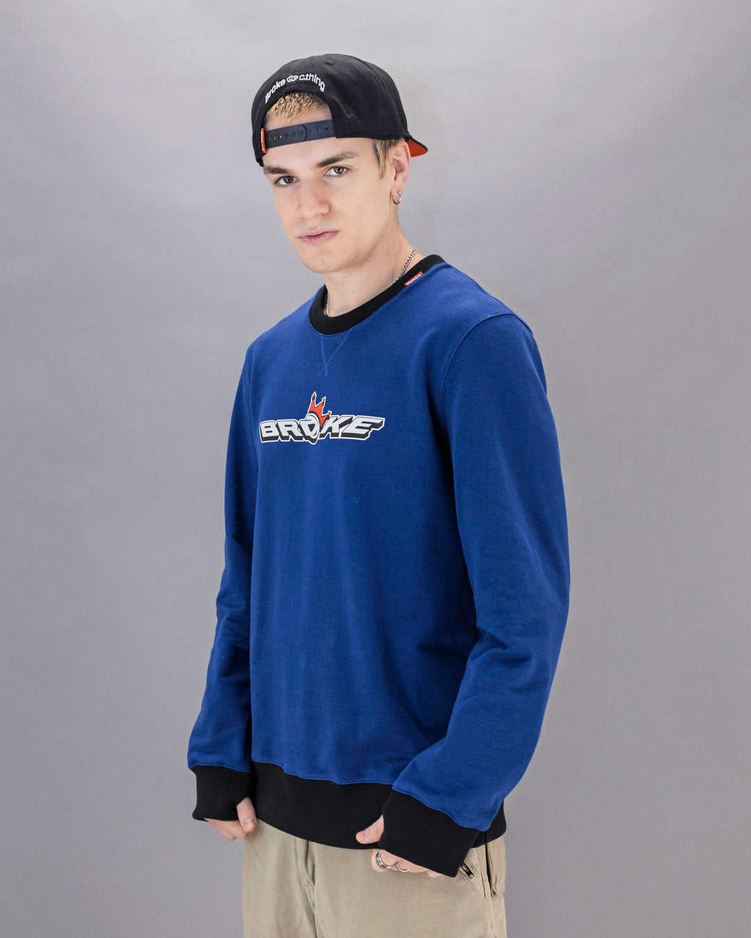 SWEAT ROYAL BLUE CREWNECK