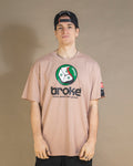 T-shirt Organic Over Pink
