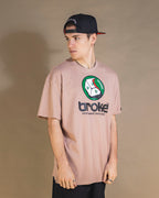 T-shirt Organic Over Pink