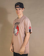 Herz und Gehirn Rosa T-Shirt 