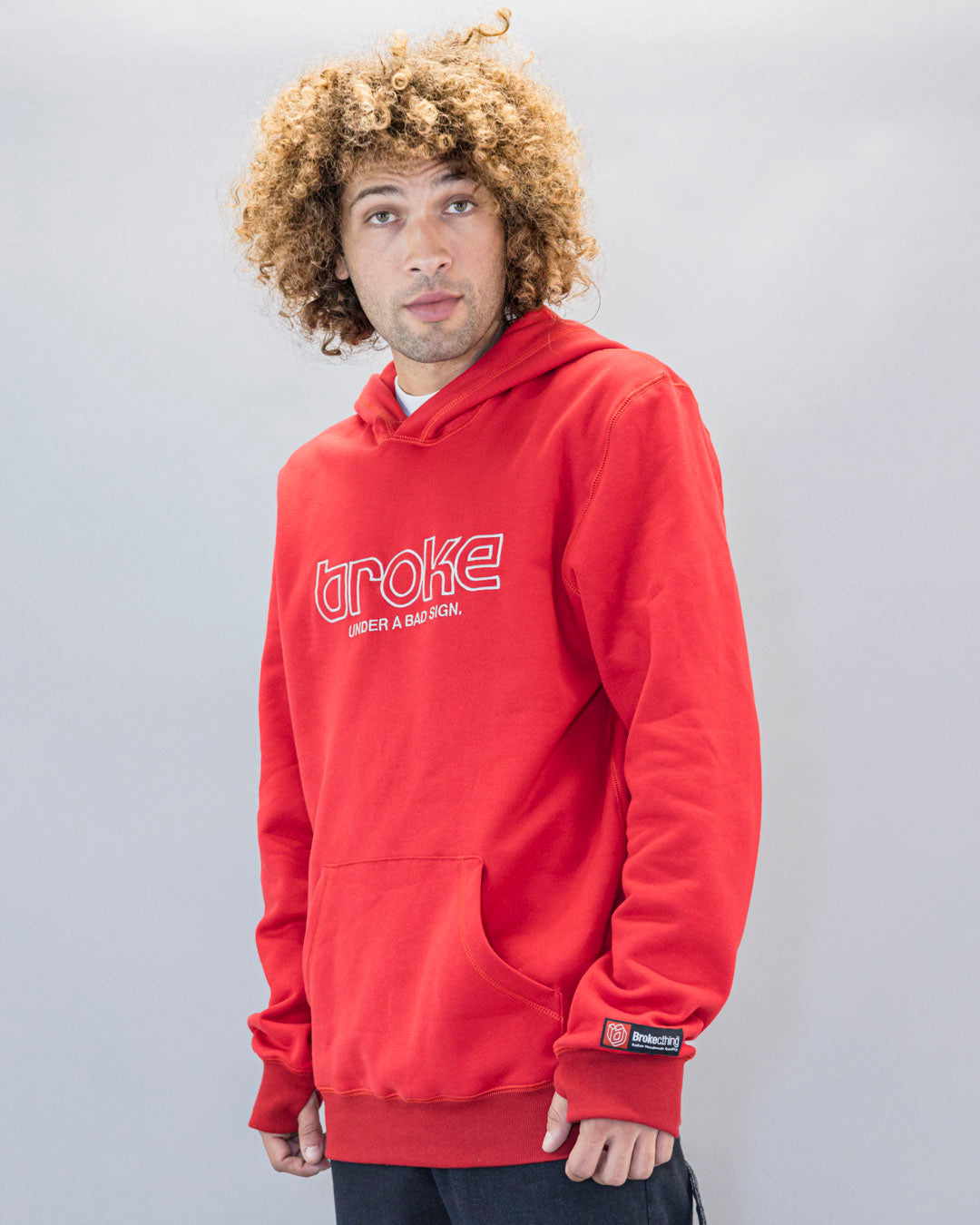 ARTY RED HOODIE