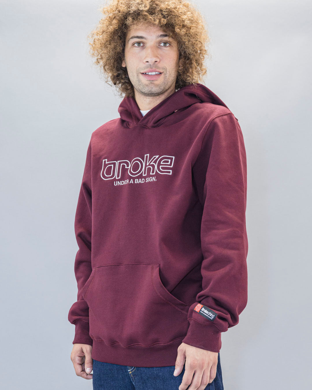 ARTY BORDEAUX HOODIE