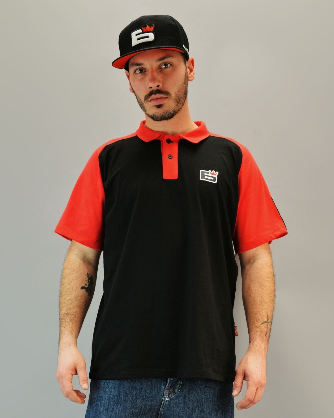 SOLOW RED BLACK - Polo