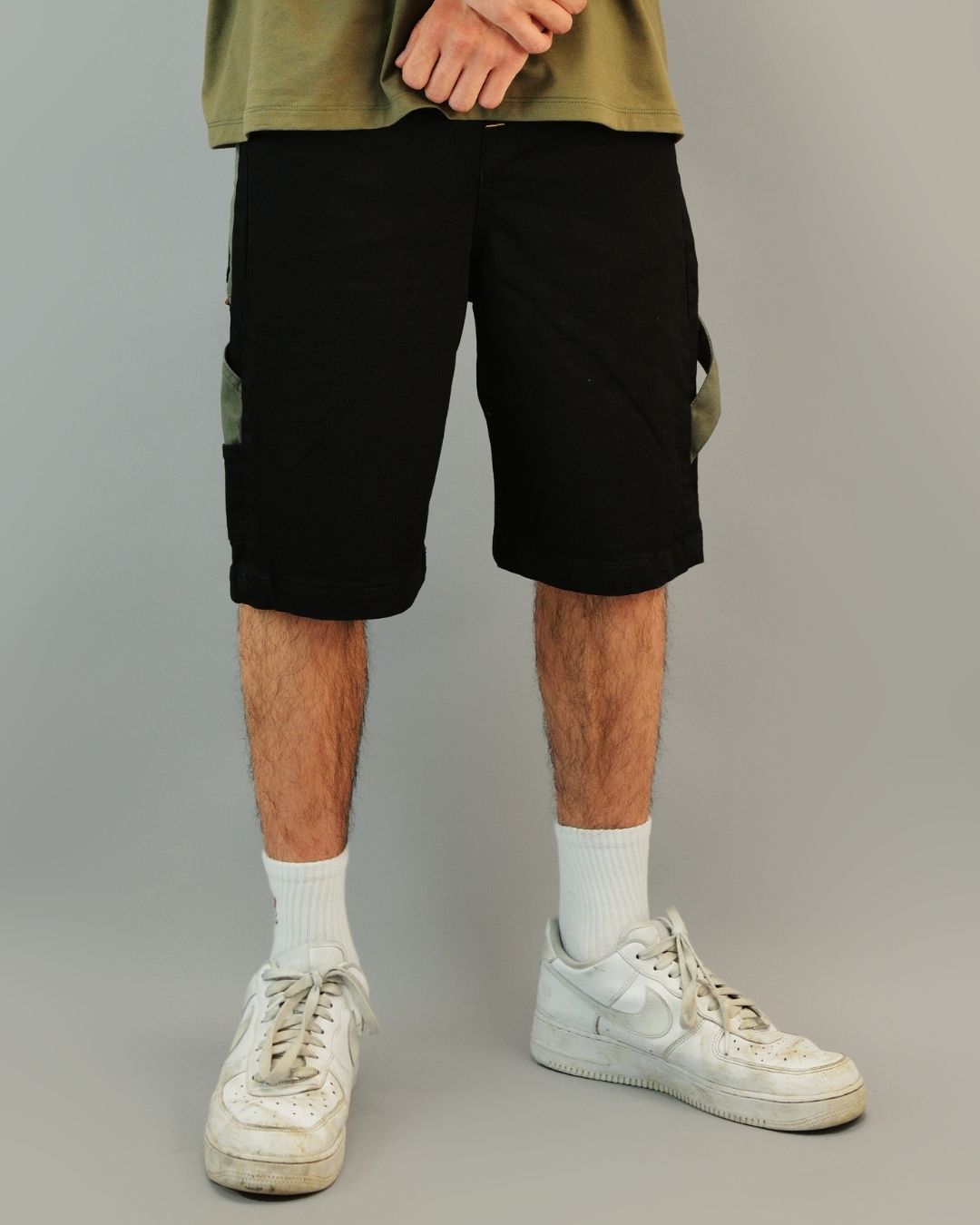 VESUVIO OUTLINE BLACK - Shorts