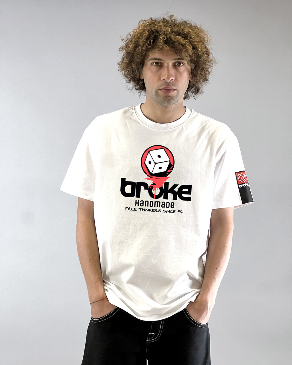 T-SHIRT SS2K26 HANDMADE WHITE
