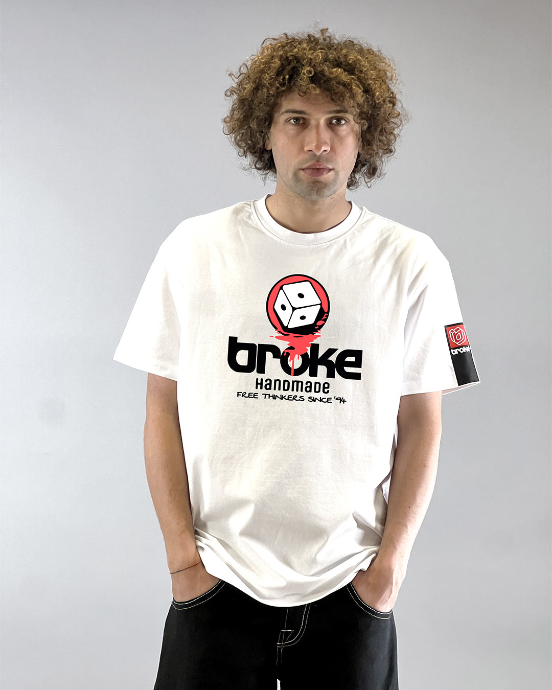 T-SHIRT SS2K25 HANDMADE WHITE