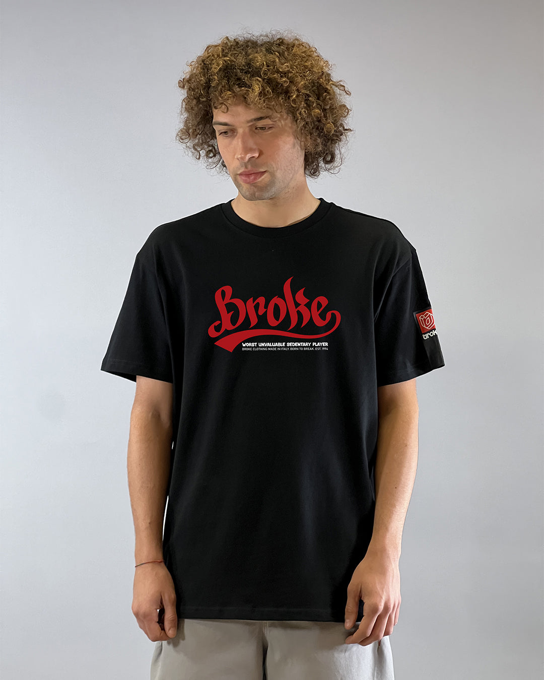 T-SHIRT SS2K25 BASEBALL BLACK