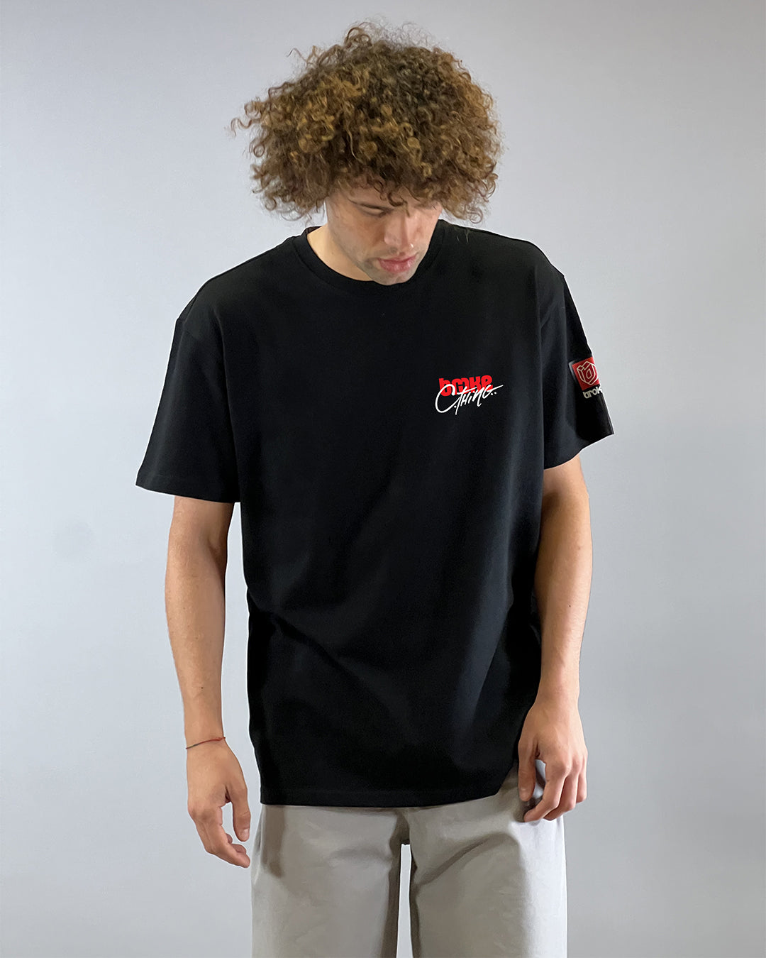 T-SHIRT SS2K25 C-THING BLACK