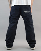 GABARDINE OUTLINE BLUE - Pantalon Outlet