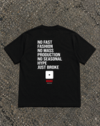 Broke – Weißes T-Shirt im 2er-Pack 