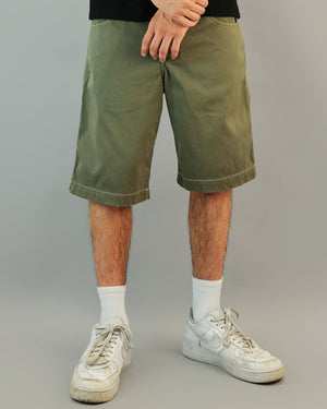 VENTE DE GABARDINE VERTE - Shorts
