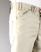 Pantalon Dikye en gabardine grise 