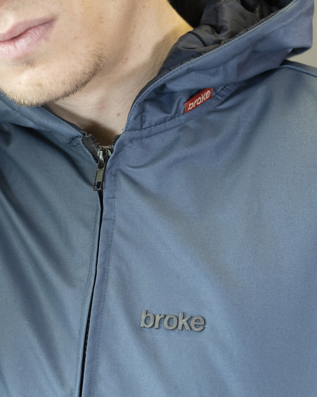 BOMBER BARRON AUS CORDURA SCHWARZ MIT KAPUZE