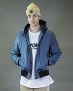 BOMBER BARRON IN BLACK CORDURA HOOD