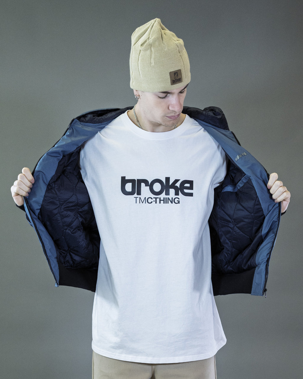 BOMBER BARRON AUS CORDURA SCHWARZ MIT KAPUZE