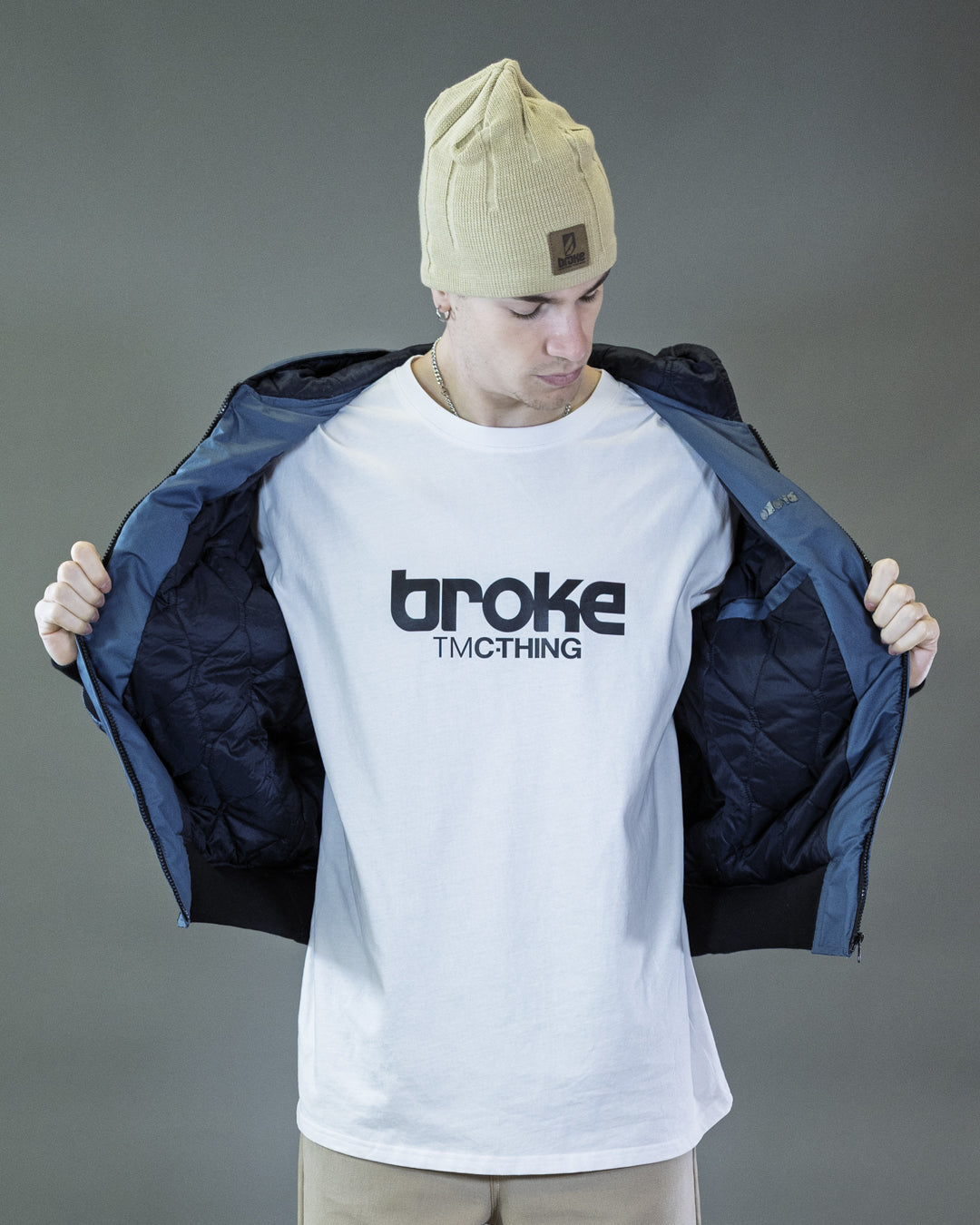 BOMBER BARRON IN BLACK CORDURA HOOD