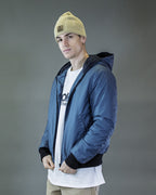 BOMBER BARRON IN BLACK CORDURA HOOD