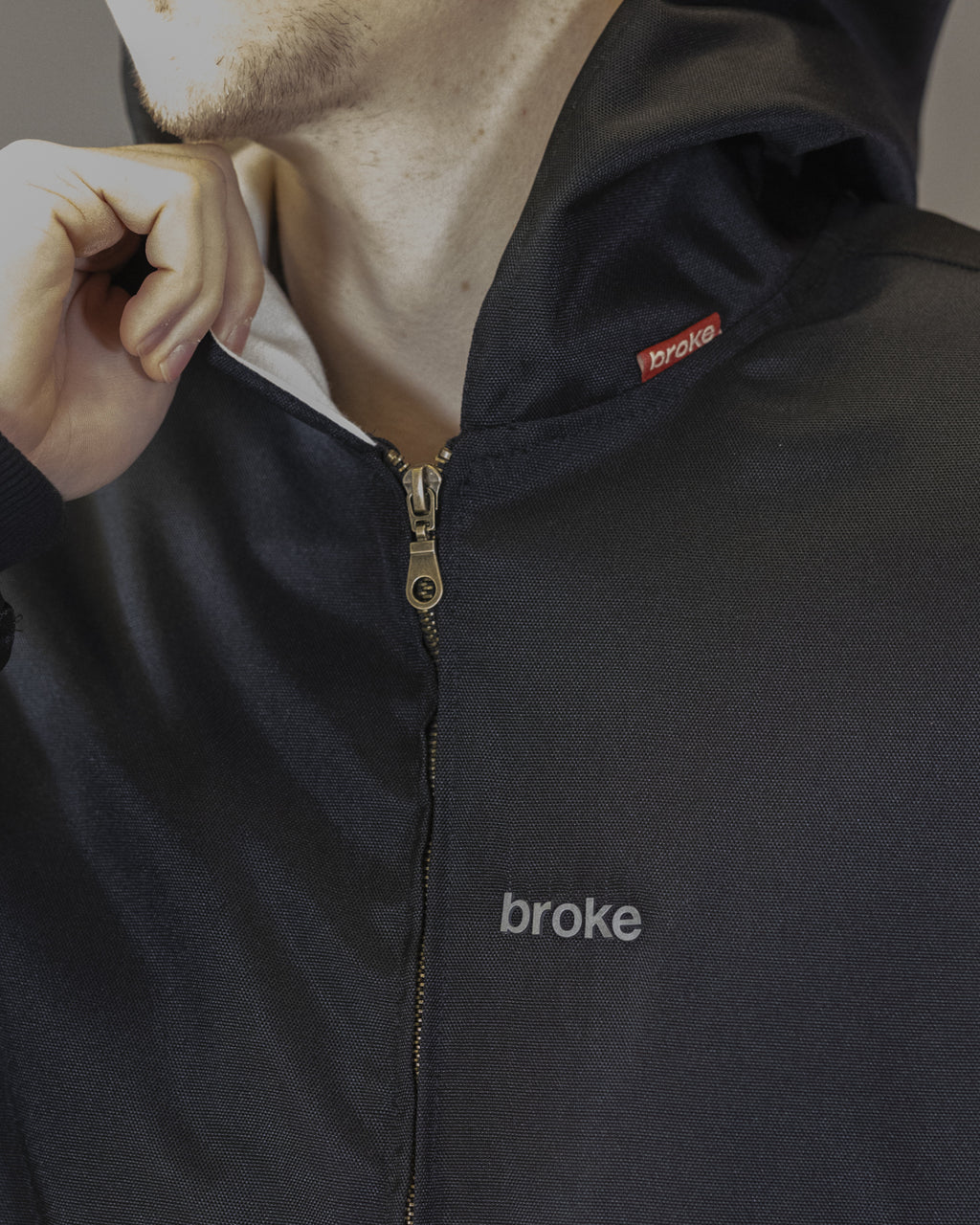 PREVENDITA BOMBER  NEW BARRON IN CORDURA NERO CAPPUCCIO