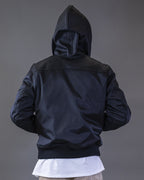 BOMBER BARRON IN BLACK CORDURA HOOD