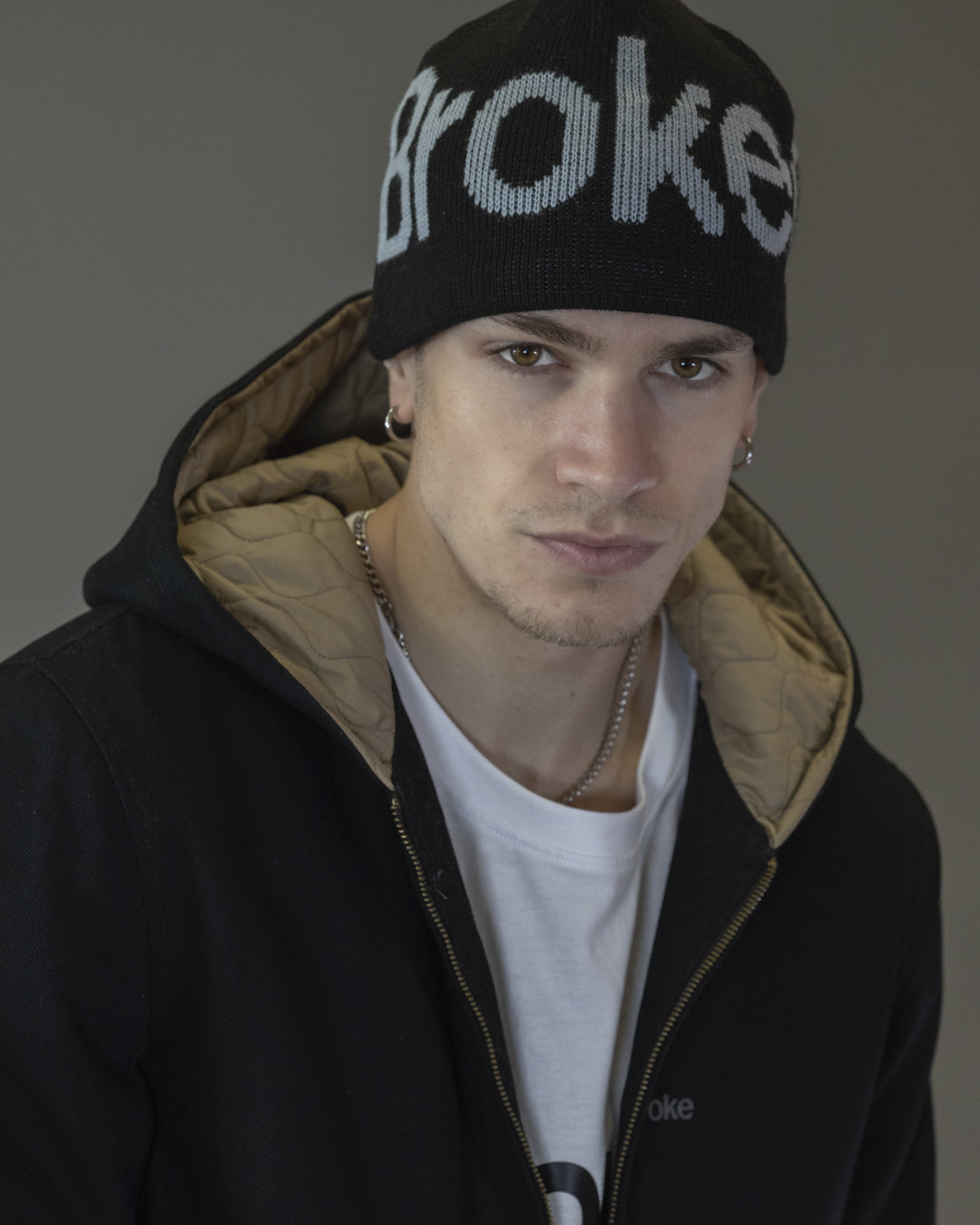 BOMBER BARRON EN CORDURA NOIR CAPUCHE