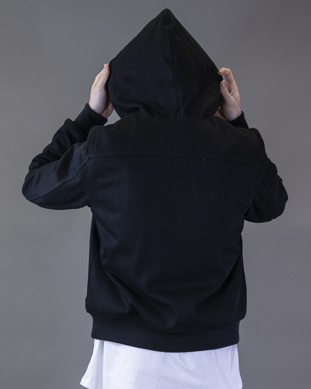 BOMBER BARRON EN CORDURA NOIR CAPUCHE