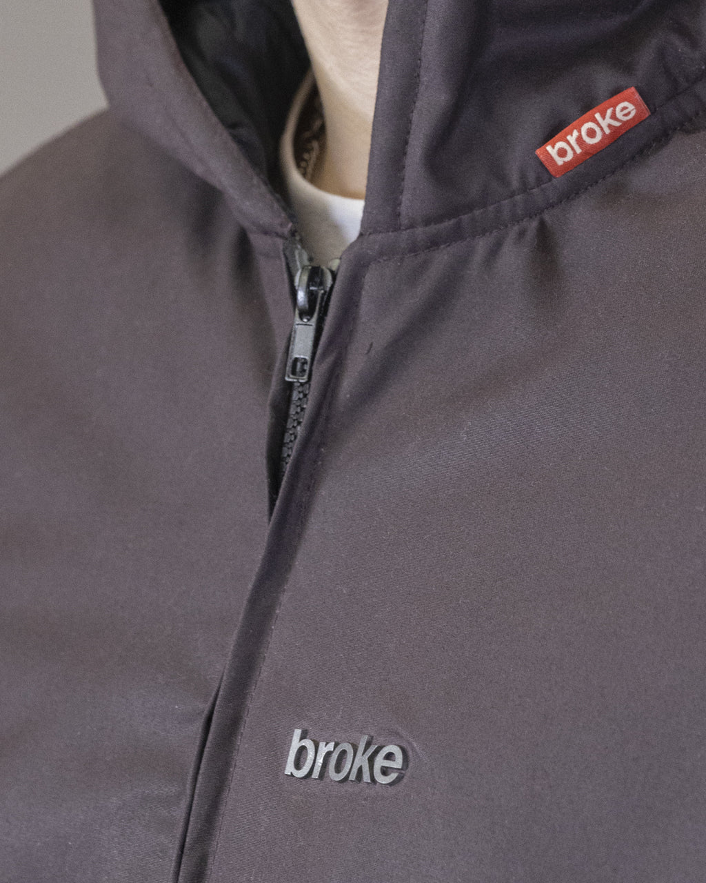 BOMBER BARRON EN CORDURA NOIR CAPUCHE